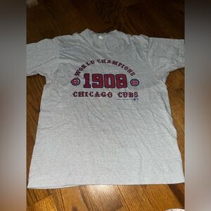 Vintage 90s Screen Stars Chicago Cubs Single-Stitch T-Shirt World Champs size M